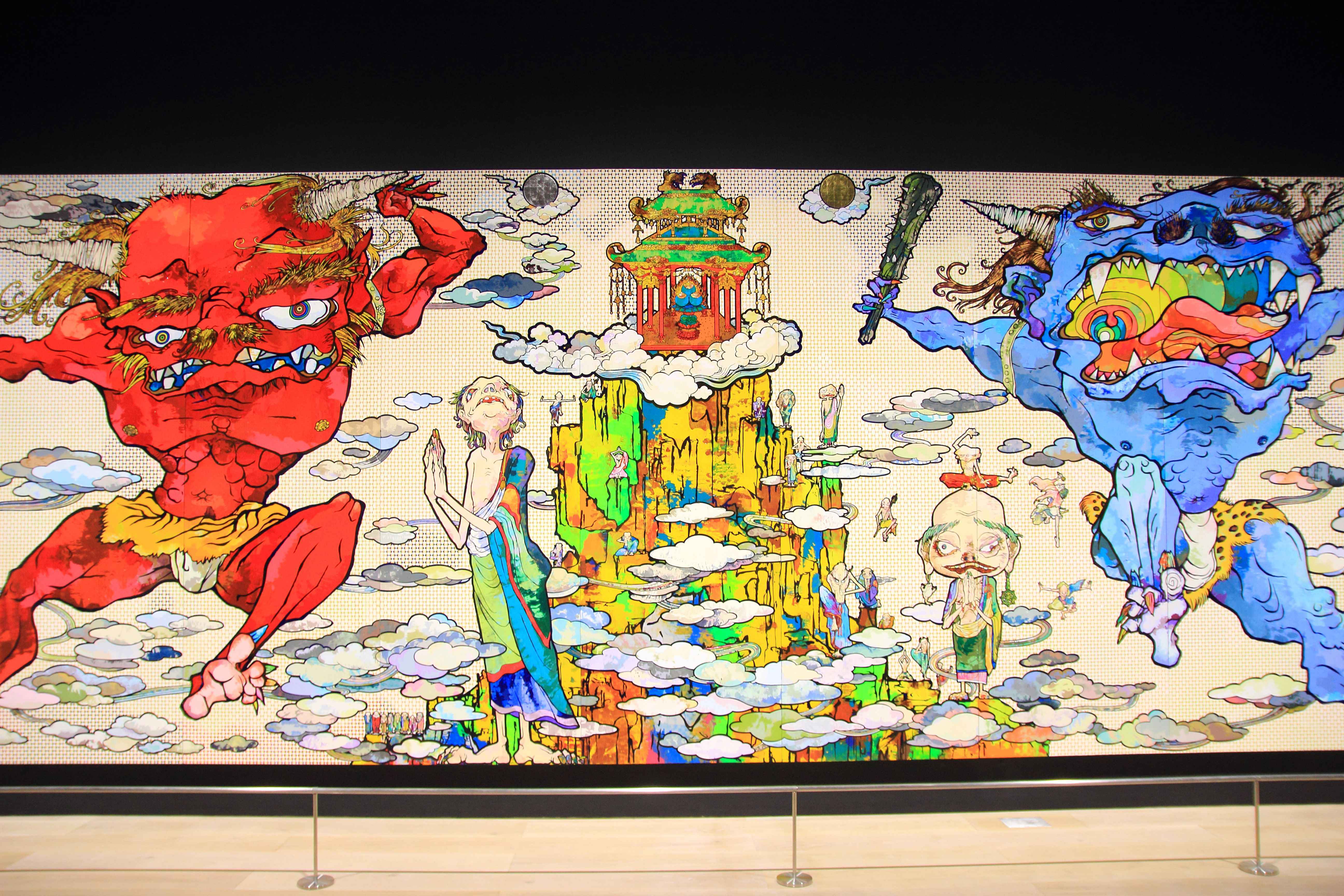 村上隆展】“五百羅漢図”日本初公開! 村上ワールド爆発の“大規模個展