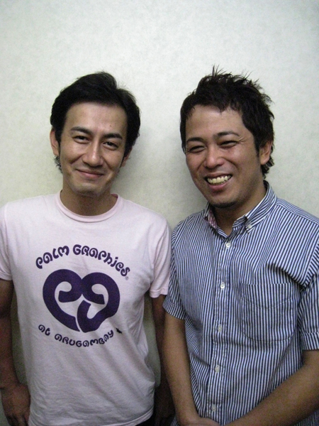 だーりんず(左：松本りんす 右：小田祐一郎)