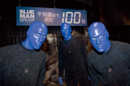 「BLUE MAN GROUP IN TOKYO」残り100回