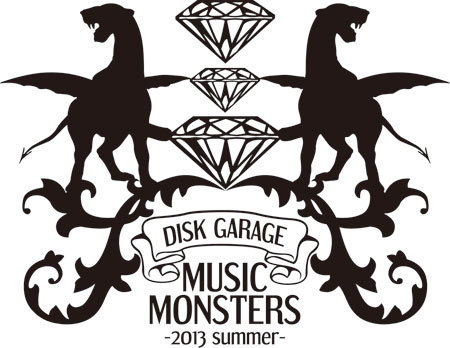 DISK GARAGE  MUSIC MONSTERS -2013 summer-