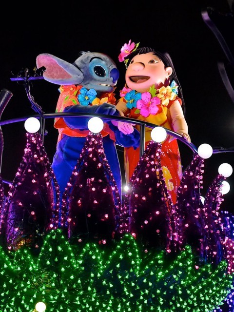 TDLクリスマス2015】スティッチに会いたい! スティッチ出演3パレード