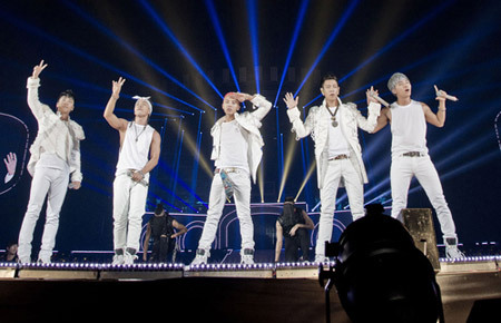 初の東京ドーム公演を行ったBIGBANG