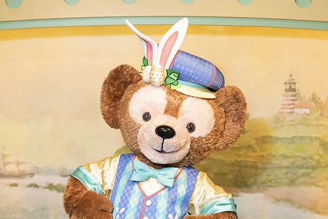 ディズニー・イースター】 うさ耳が可愛すぎ! ダッフィーとシェリー