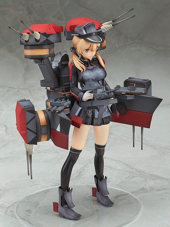 ダンケ ダンケ 艦これ プリンツ オイゲン 1 8スケールフィギュア登場 艤装には可動ギミックも 写真 5 7 Medery Character S