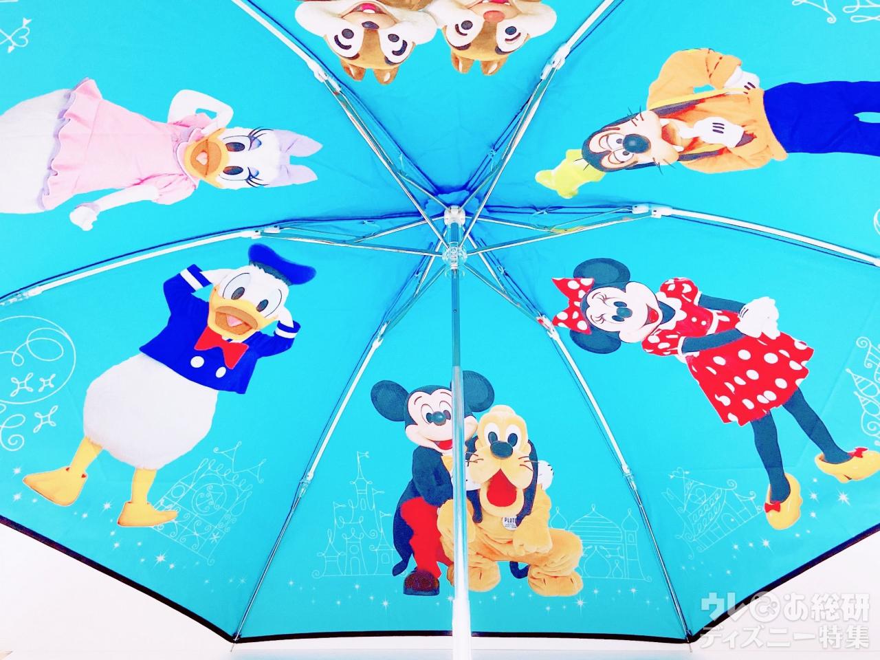 TDR】ミッキーたちの晴雨兼用実写折りたたみ傘が新デザインで登場!（1 