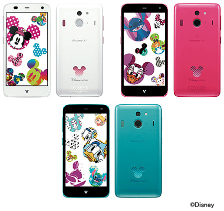 ドコモ ミッキーアイコンのディズニースマートフォン Disney Mobile On Docomo F 03f ウレぴあ総研