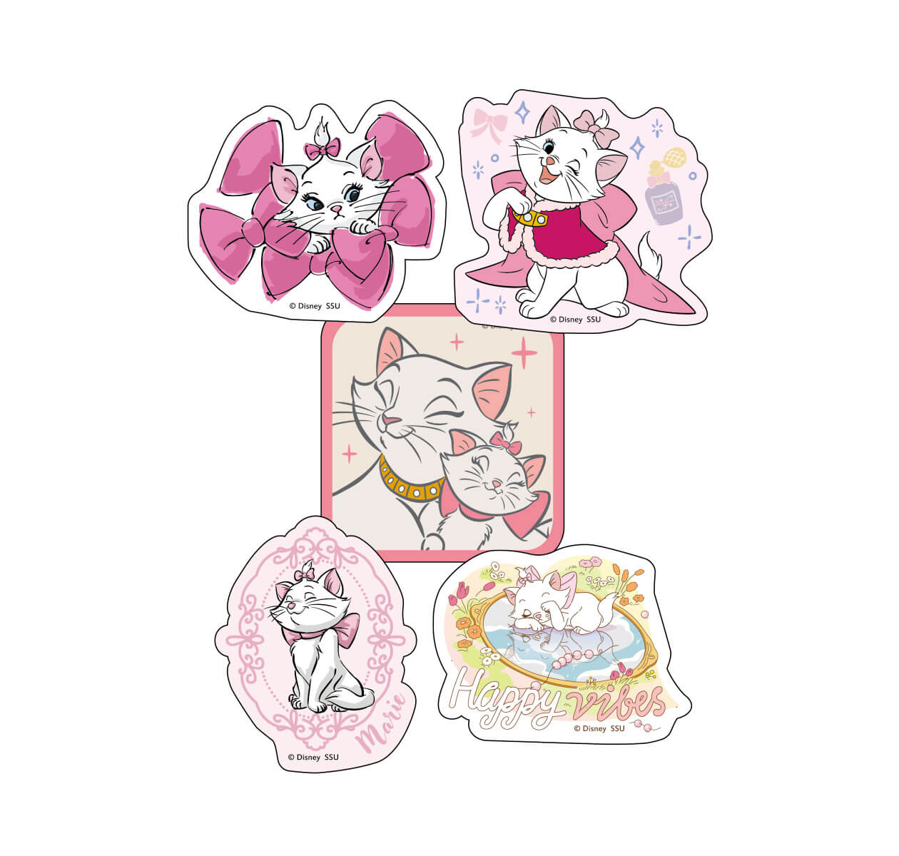Happyくじ 『Disney にゃん・にゃん・にゃん』 - Happyくじ y*a様 【未開封】ハッピーくじ　ディズニー　CATコレクション