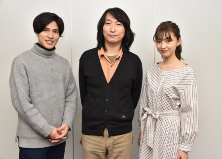 (画像左から）土屋神葉、糸井幸之介、上西星来