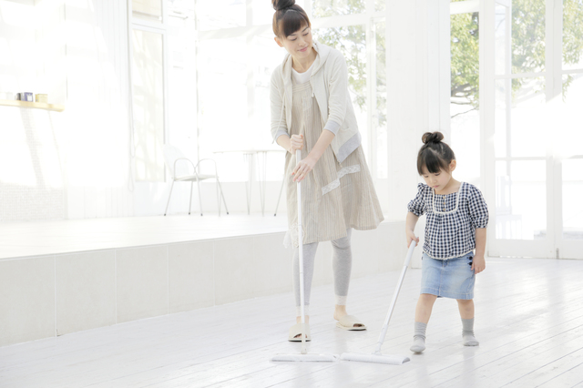 2 7歳 家族みんなで 年齢別 子どもにまかせられる お掃除場所 ハピママ