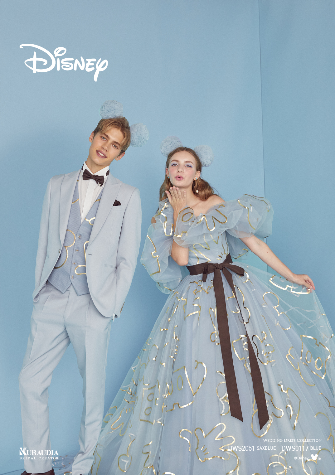 ディズニー結婚式】美麗すぎ「ディズニードレス」でウェディングフォト