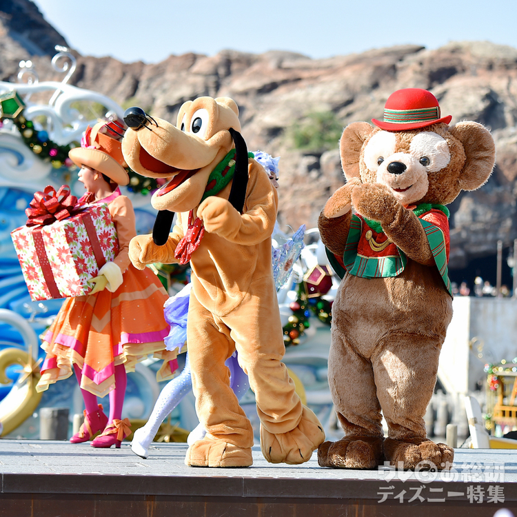 Tds ダッフィーたちに会いたい 16年クリスマスのグリーティング 出演ショー 完全ガイド 写真 8 13 ディズニー特集 ウレぴあ総研