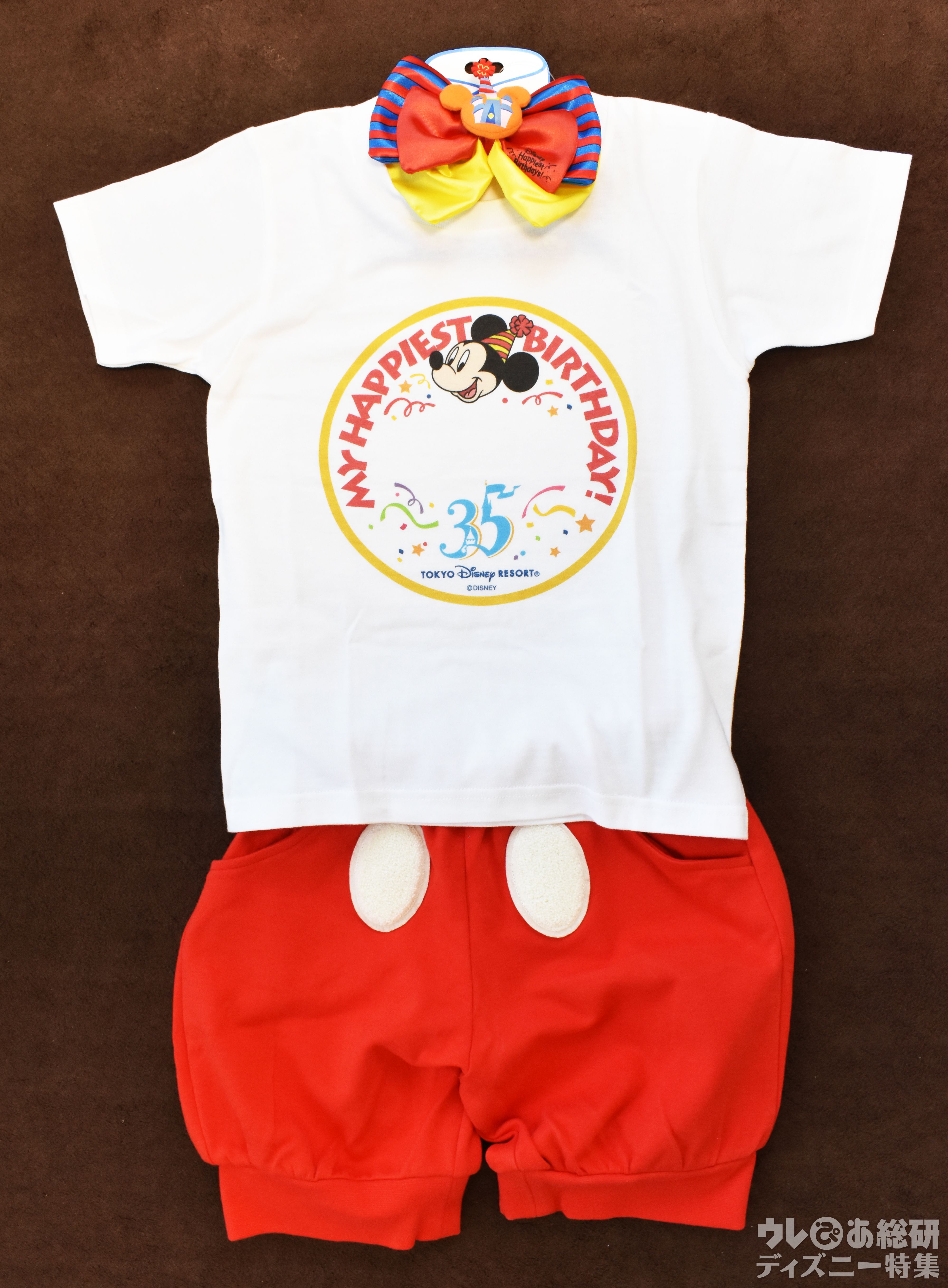 Tdr35周年 お誕生日シールの10倍は目立つかも バースデーtシャツがオススメな理由 失敗しないカスタム方法 写真 1 3 ディズニー特集 ウレぴあ総研