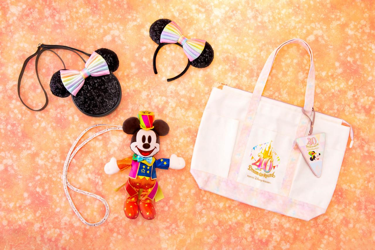 東京ディズニーリゾート 40周年 トートバッグ　ぬいぐるみ 東京ディズニーリゾート】ぬいぐるみ？いいえバッグです♪ 可愛すぎ