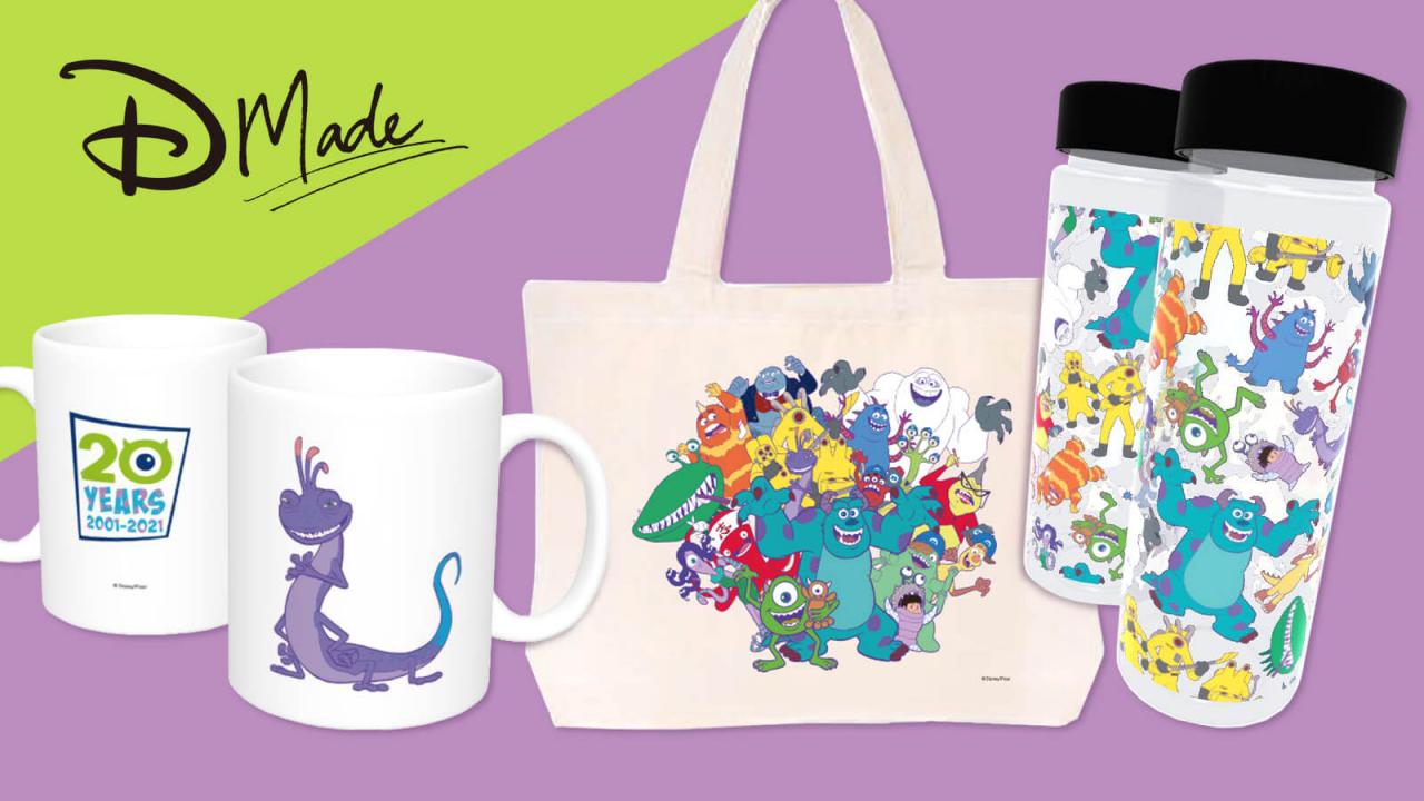 20キャラ全員わかる？【モンスターズ・インク】20周年グッズ続々