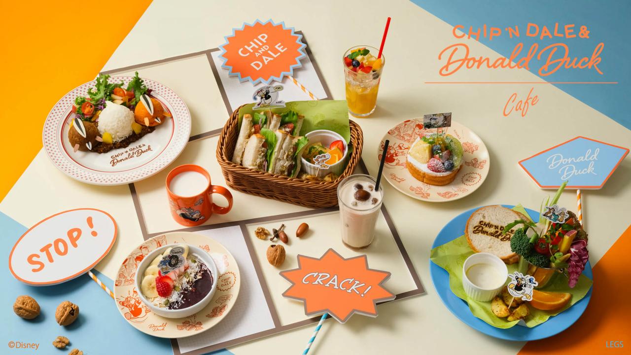 ディズニー】レトロ風のドナルドvsチップ&デールが可愛い！限定グッズ