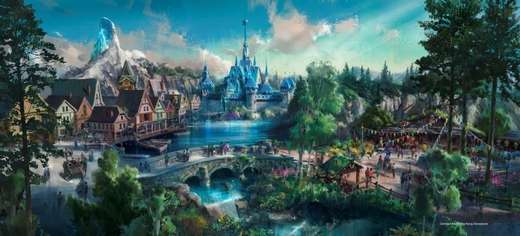 アナ雪トリビア3 東京ディズニーリゾートに アナと雪の女王 エリアができる 写真 1 4 ディズニー特集 ウレぴあ総研