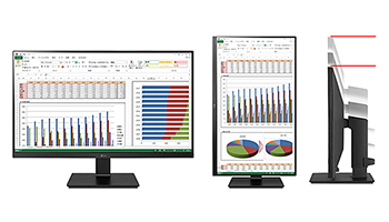 USB Type-C映像入力に対応、LGのビジネス向け23.8インチ液晶