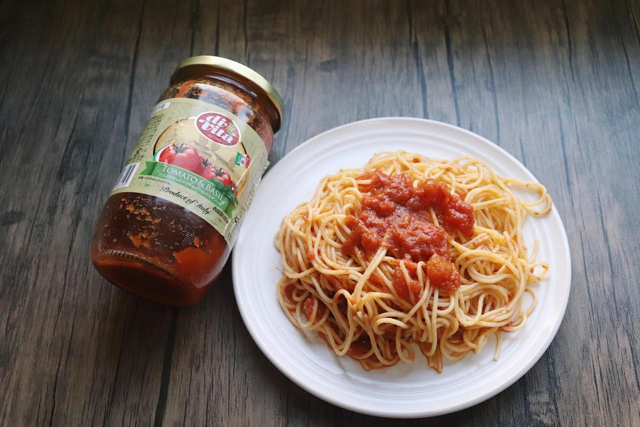 業務スーパー トマトソース が超使える 簡単めちゃウマレシピ 1 2 ハピママ