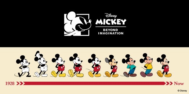 ミッキー Zoffディズニーシリーズから ミッキーの歴史と未来を辿る ヴィンテージデザインが登場 ディズニー特集 ウレぴあ総研