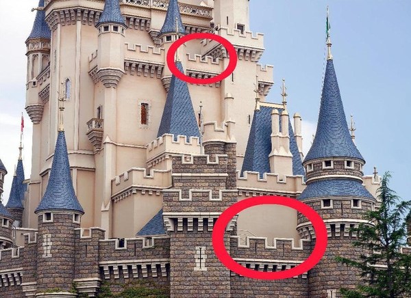 Tdr シンデレラ城を実物より大きく見せるディズニーの魔法 強化遠近法 2 3 ディズニー特集 ウレぴあ総研