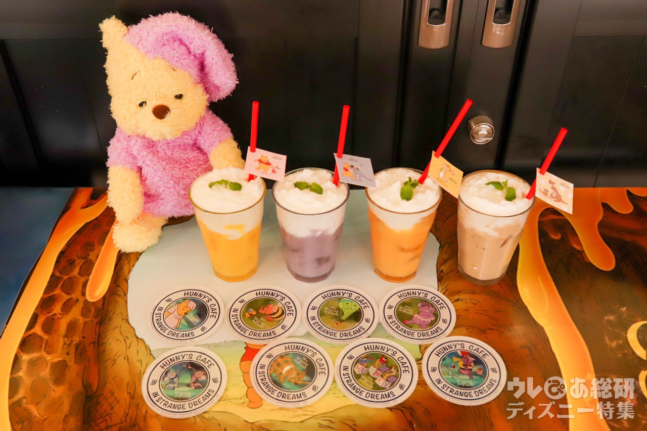 プーさんの癒される期間限定カフェ Winnie The Pooh Hunny S Cafe In Strange Dreamsレポ ディズニー特集 ウレぴあ総研