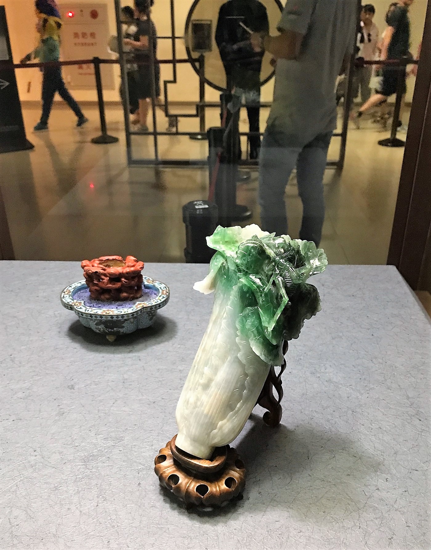 国立故宮博物院の翠玉白菜、8月まで「南部院区」で出張展示／台湾 - フォーカス台湾