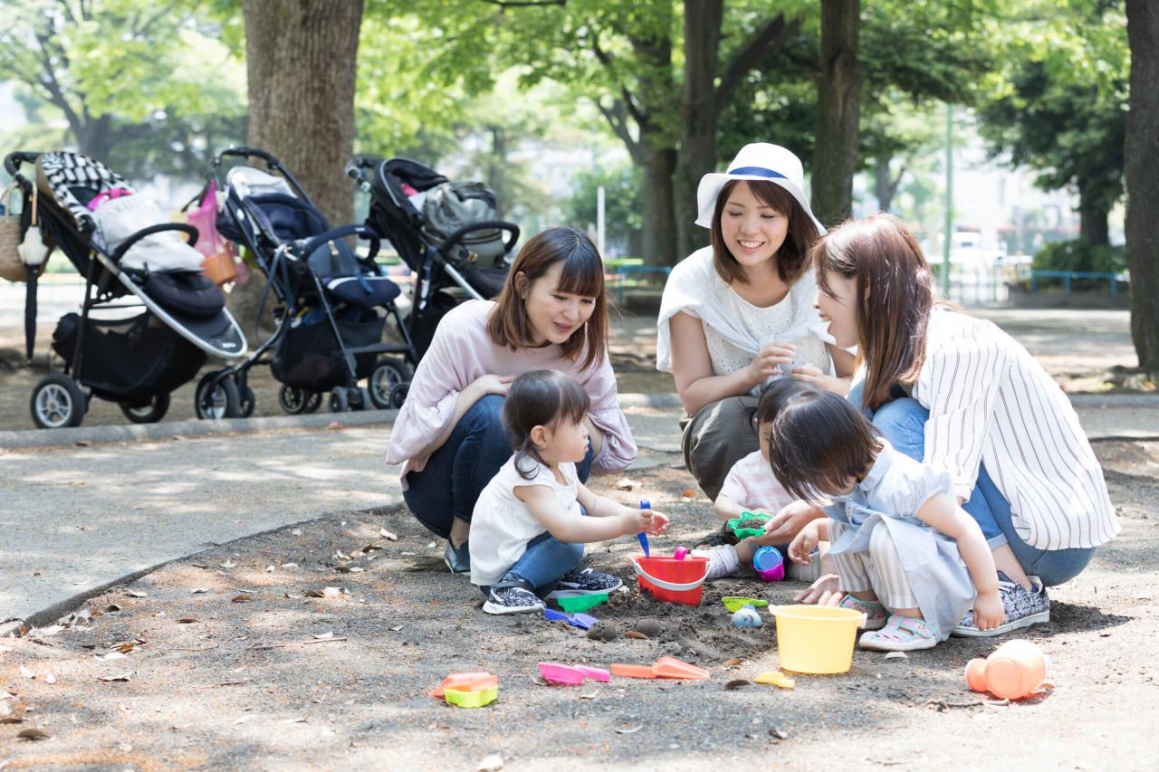 ママ友 公園デビュー の不安解消 先輩ママの体験談 1 2 ハピママ