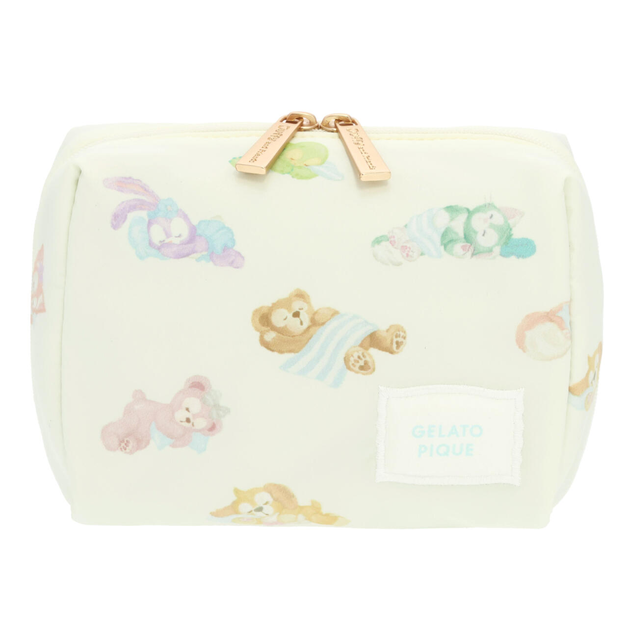 ダッフィー＆フレンズ　総柄 ワンピース ジェラートピケ コラボ　未開封　新品 ダッフィー ジェラートピケ 総柄ワンピース ダッフィーフレンズ