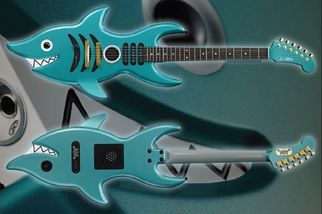 ブルックの Shark Guitar を完全再現 One Piece 島村楽器コラボで 実用性もバツグンの限定ギター完成 Medery Character S