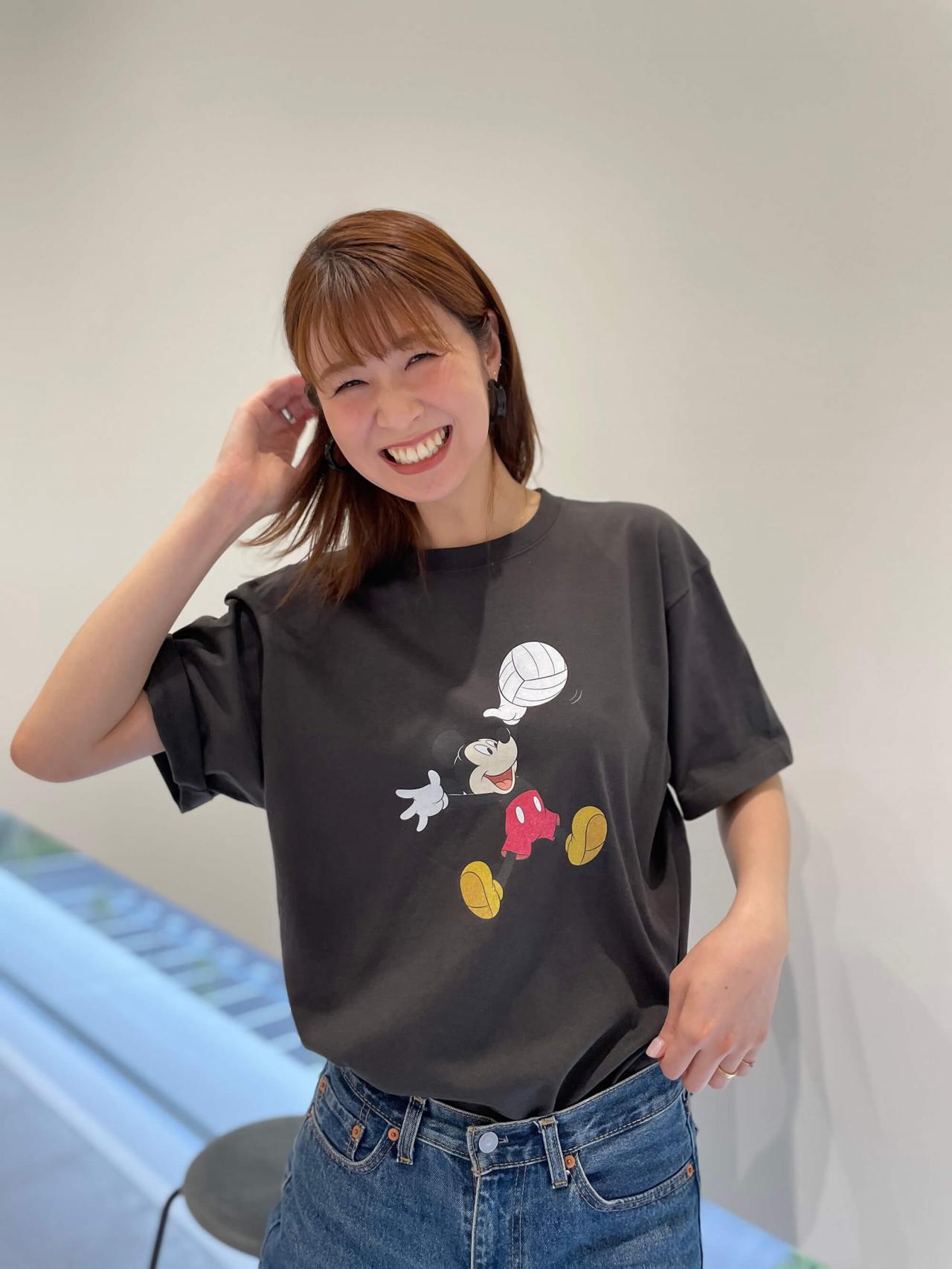 ミッキーたちが楽しくスポーツ ディズニー バレーボール 木村沙織プロデュースtシャツ ディズニー特集 ウレぴあ総研