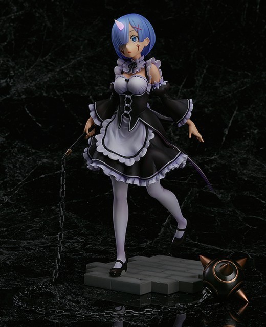 Re ゼロから始める異世界生活 鬼メイド レム 新作フィギュア登場 Dvd第2巻ジャケ絵を立体化 鬼化状態も再現可能 Medery Character S