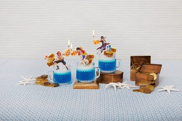 本物の炎を纏う ワンピース 三兄弟のケーキ用キャンドルが発売決定 Medery Character S