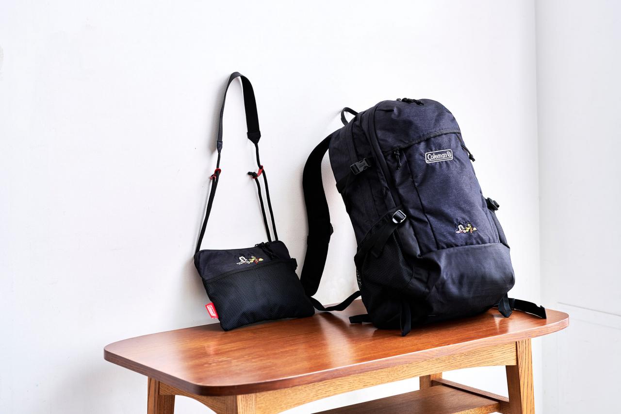 コールマン×ディズニー】「バックパック」はワンポイント刺繍＆どでか