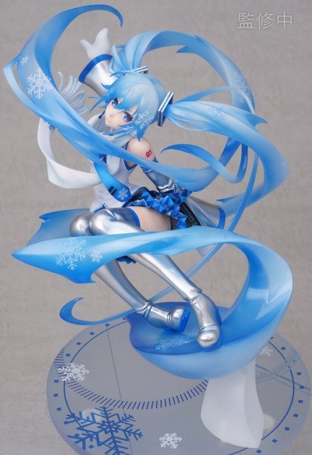 スノースポーツ仕様 雪ミク フィギュア化 絵師 Monqが描くビジュアルを躍動感たっぷりに再現 Medery Character S