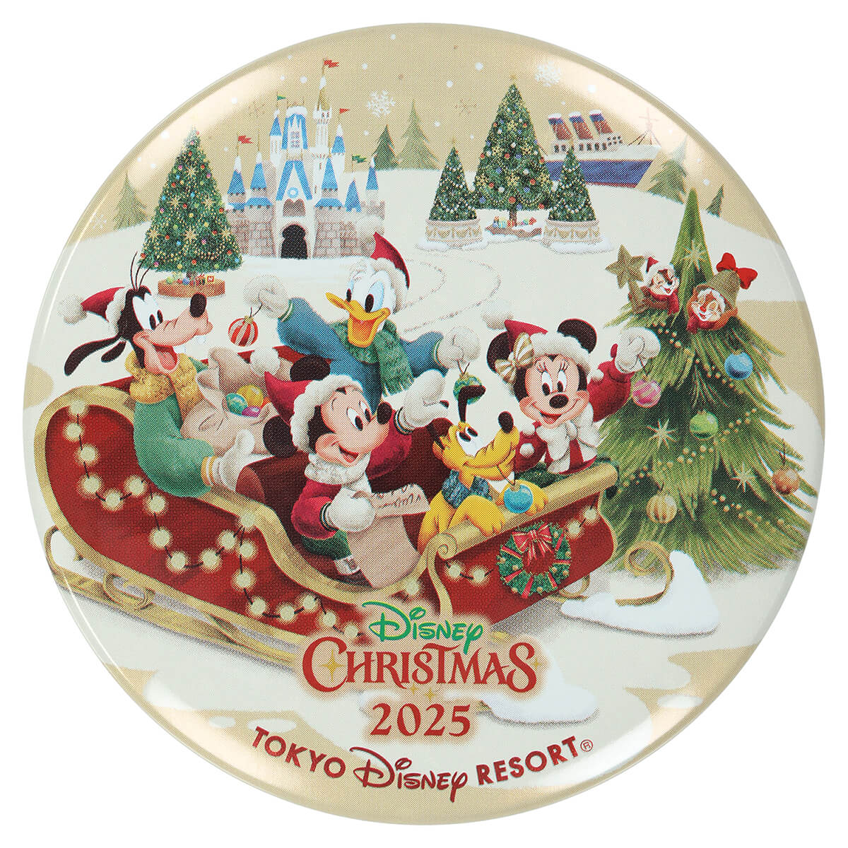 ☆ UCC 東京ディズニーリゾート クリスマス ミニチュア ハウス