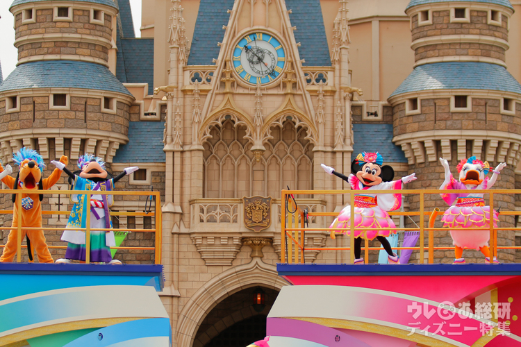 Tdl夏祭り16 新ショー 彩涼華舞 さいりょうかぶ フォトギャラリー 写真25枚 写真 5 25 ディズニー特集 ウレぴあ総研