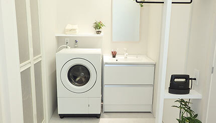 1坪のサニタリールームにも置ける！ パナソニックのコンパクト「ドラム