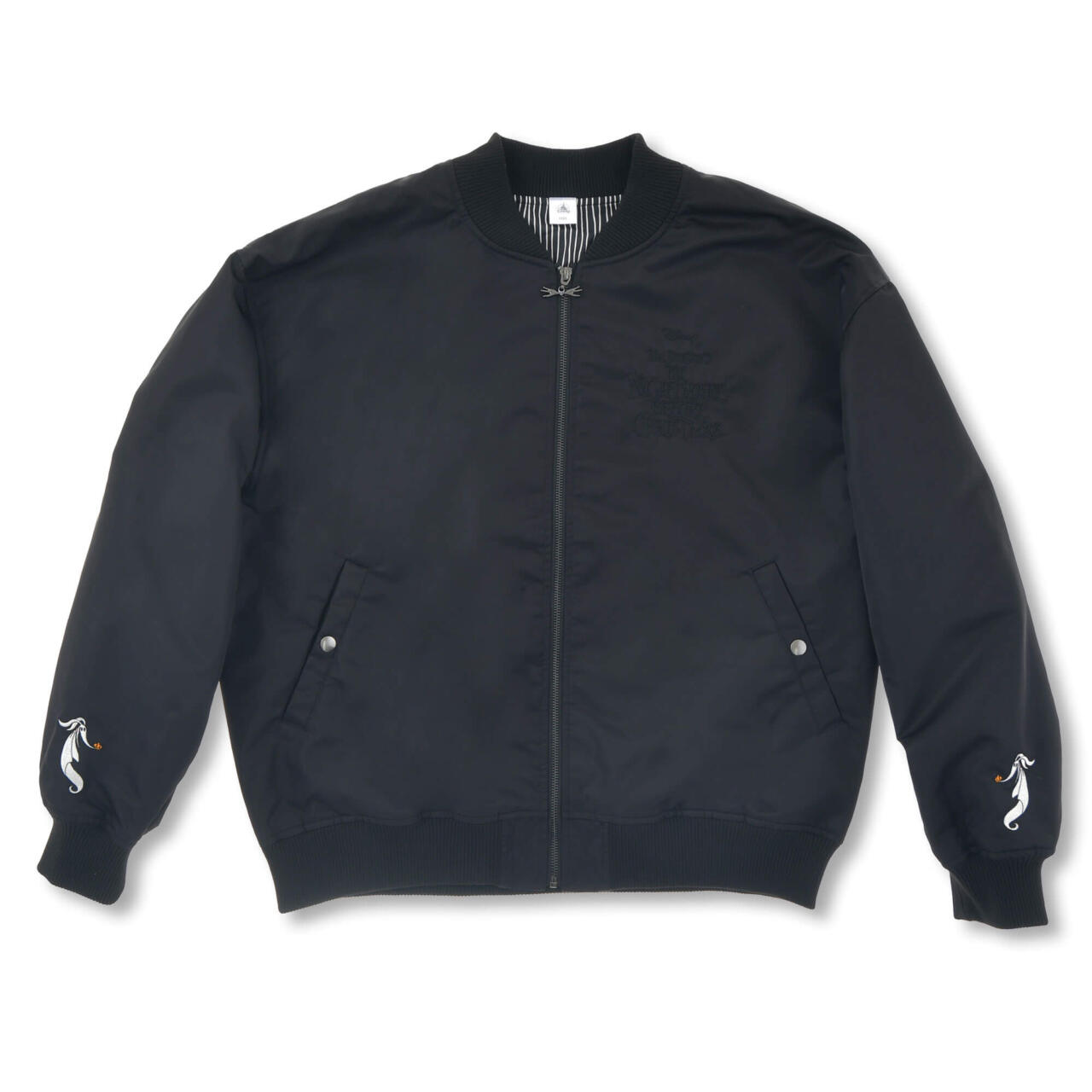 ティム・バートン ナイトメアー・ビフォア・クリスマス ブルゾン MA-1 公式】ディズニーストア.jp | ティム・バートン ナイトメアー