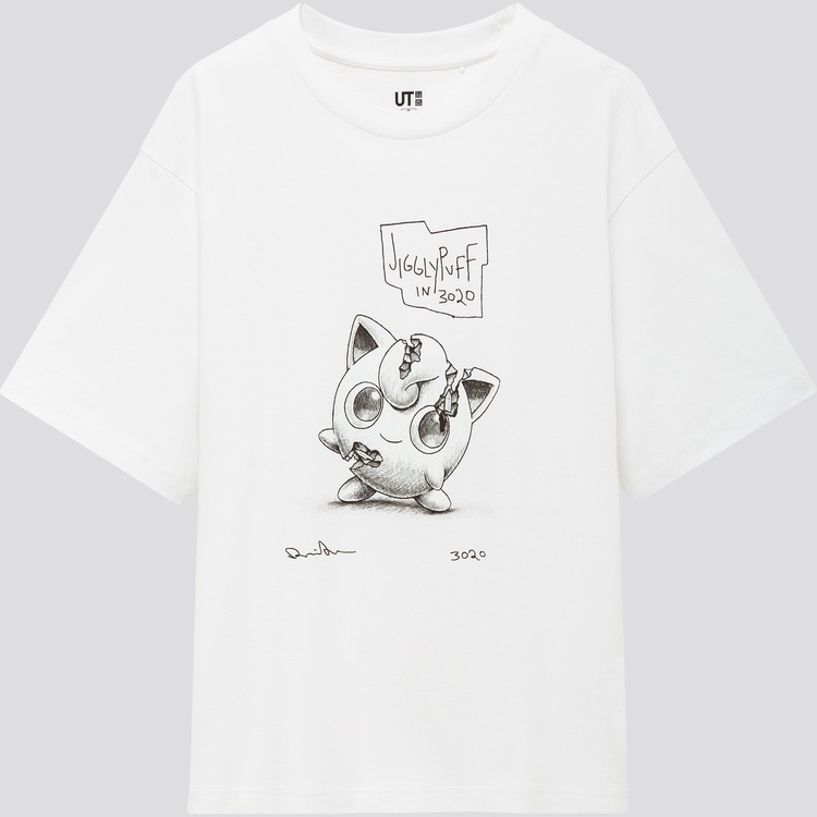 ユニクロ ポケモン モノトーンtシャツがおしゃれ 1000年後にポケモンを発掘したら 写真 2 11 ハピママ