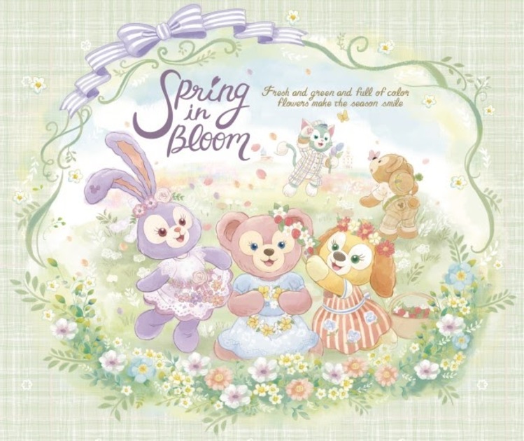 Tds クッキー アンが登場 春のダッフィー フレンズのショー グッズメニュー 写真 1 5 ディズニー特集 ウレぴあ総研