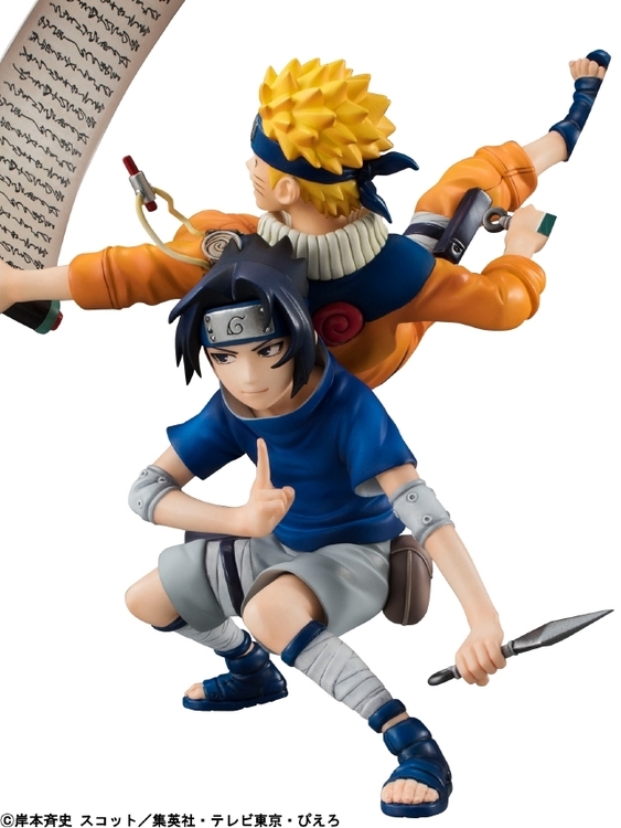 Naruto ナルト サスケの新作フィギュア登場 原作コミックス17巻の表紙を再現 写真 2 9 Medery Character S
