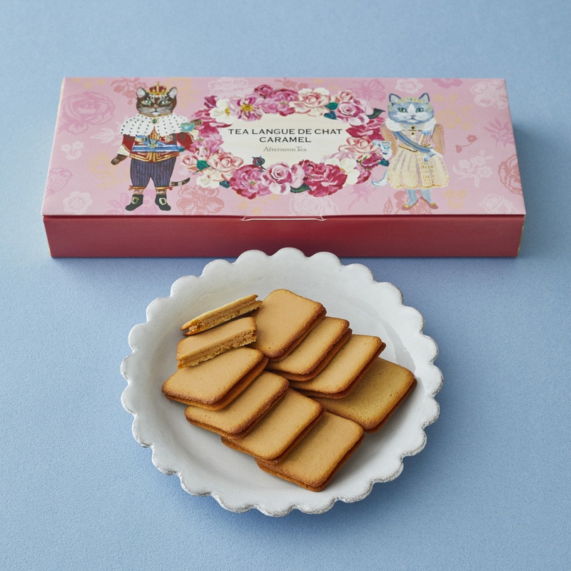 猫パッケージ が激かわ アフタヌーンティー ティールーム 秋の紅茶 お菓子 うまいめし