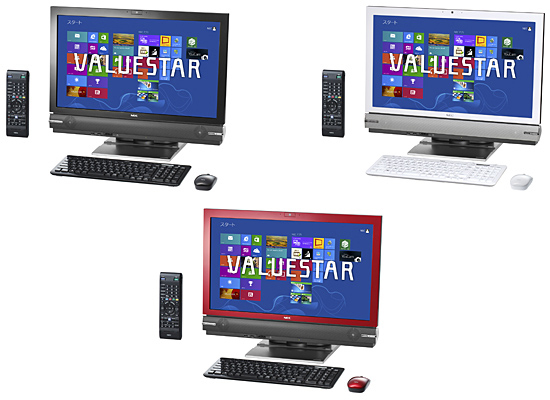 NEC、デスクトップPC「VALUESTAR」の冬モデルはタッチパッドリモコン付き - ウレぴあ総研