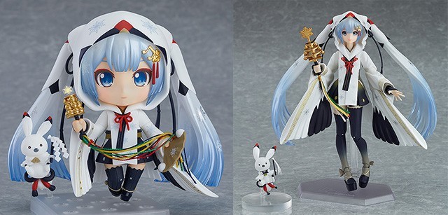 今年はタンチョウ 巫女でデザイン 雪ミク ねんどろいど Figmaが発売決定 ワンフェスで先行販売も Medery Character S