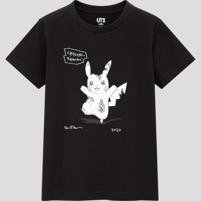 ユニクロ ポケモン モノトーンtシャツがおしゃれ 1000年後にポケモンを発掘したら ハピママ