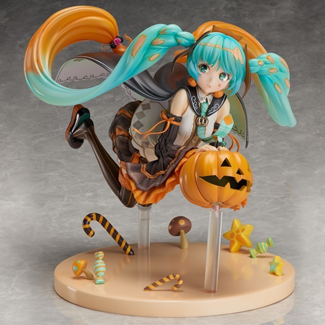 トリック オア ミク 初音ミク 人気絵師 左とコラボしたハロウィン仕様フィギュアが発売決定 Medery Character S