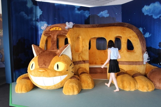 ジブリの大博覧会 巨大猫バスが超モフモフ 激レア ジブリワールド を楽しみまくってきた 写真75枚 1 3 Medery Character S