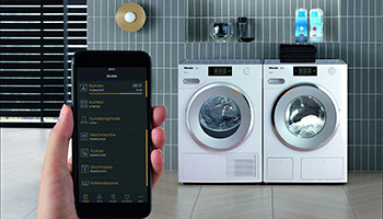 独ミーレの洗剤を自動投入する洗濯機、初のヒートポンプ式衣類