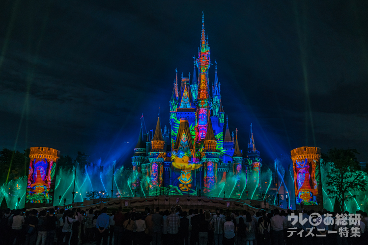 Tdl速報 新ナイトエンターテイメント Celebrate Tokyo Disneyland 見どころ 史上最高に豪華な演出を徹底紹介 写真 6 10 ディズニー特集 ウレぴあ総研