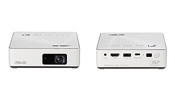 短焦点ポータブルプロジェクター「ASUS ZenBeam S2」ホワイトモデル